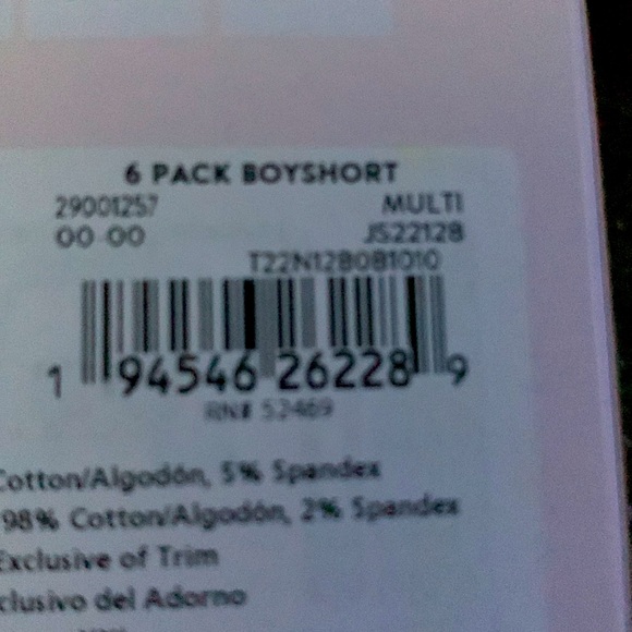 ❤️NWT UNOPENED BOXES-JOYSPUN (6) PAIRS OF UNDERWEAR VARIOUS SIZES! SEE BELOW!❤️ - Picture 12 of 13